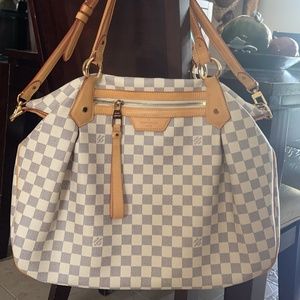 Louis Vuitton BAG N41133 MM WHITES DAMIER AZUR
